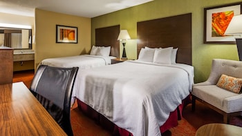 Standard Room, 2 Queen Beds, Smoking, Refrigerator & Microwave