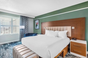 Suite, 1 King Bed with Sofa bed, Hearing Accessible, Kitchen