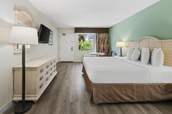 Standard Room, 1 King Bed, Refrigerator & Microwave, Pool View