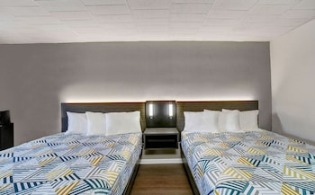 Standard Room, 2 Queen Beds, Smoking, Refrigerator & Microwave