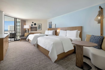 Tower Partial Ocean View 2 Queens, Newly Renovated