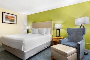 Standard Room, 1 King Bed, Non Smoking, Refrigerator & Microwave