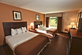 Room, 2 Queen Beds, Non Smoking, Refrigerator & Microwave