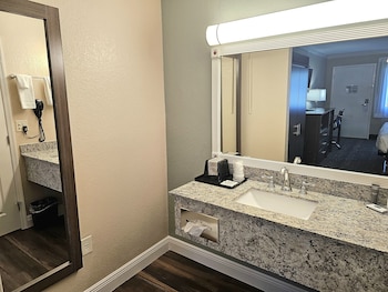 Premium Single Room, 1 King Bed, Bathtub Grab Bars, Ground Floor
