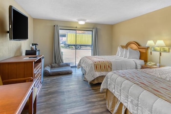 Standard Room, 2 Queen Beds, Non Smoking, Refrigerator & Microwave (Pet Friendly)