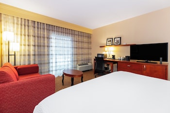 Room, 1 King Bed with Sofa bed (Mobility/Hearing Access, Roll-In Shwr)