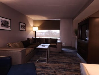 Suite, 1 King Bed, Non Smoking, Refrigerator (Living Room;with Sofabed)