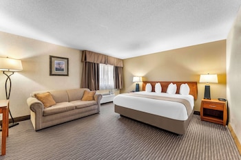 Suite, 1 King Bed, Non Smoking, Refrigerator & Microwave (Walk-in Shower;with Sofabed)