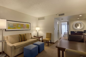 Suite, 1 King Bed, Accessible, Bathtub