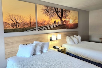 Double Room, 2 Double Beds, Smoking