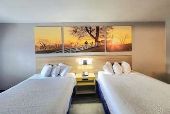 Double Room, 2 Double Beds, Smoking