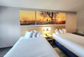Double Room, 2 Double Beds, Smoking