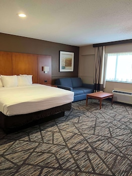 Suite, 1 King Bed, Non Smoking, Refrigerator & Microwave (Larger Room;with Sofabed)
