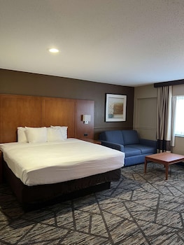 Suite, 1 King Bed, Non Smoking, Refrigerator & Microwave (Larger Room;with Sofabed)
