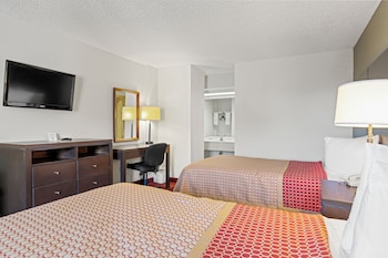 Economy Room, 2 Double Beds, Smoking