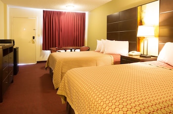 Economy Room, 2 Double Beds, Smoking