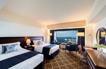Premium Room, 2 Twin Beds, Club Lounge Access, Harbor View (High floor)