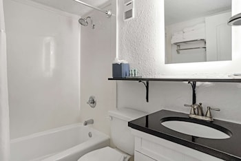 Standard Room, 2 Queen Beds, Non Smoking, Kitchenette (Street View)