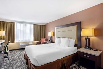 Standard Room, 1 King Bed, Smoking, Refrigerator & Microwave