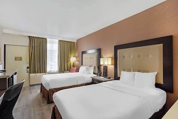 Standard Room, 2 Double Beds, Accessible, Refrigerator & Microwave