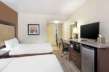 Standard Room, 2 Double Beds, Accessible, Refrigerator & Microwave