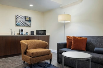 Suite, 1 King Bed with Sofa bed, Accessible Bathtub