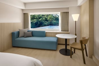 Deluxe Park Ondol, 1 King, Dongbaek Park view