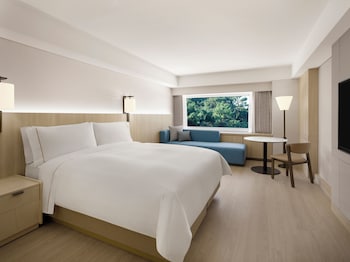 Deluxe Park Ondol, 1 King, Dongbaek Park view