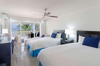 2 Double Beds, Non Smoking, Garden View