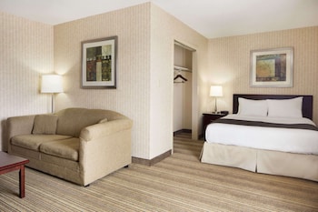 Suite, 1 King Bed, Refrigerator & Microwave