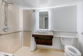 Standard Room, 1 King Bed, Roll-in Shower (Mobility Accessible)