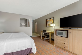 Standard Room, 1 King Bed, Non Smoking, Refrigerator & Microwave