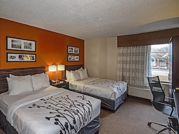 Double Room, 2 Double Beds, Non Smoking