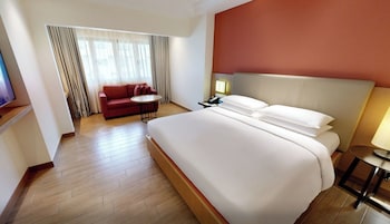 Family Room, 1 King Bed with Sofa bed