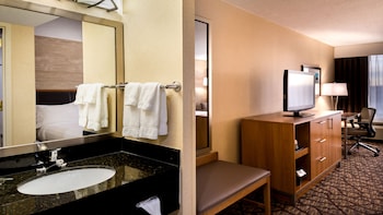 Standard Room, 2 Double Beds, Accessible (Roll-In Shower)