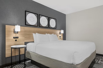 Standard Room, 1 King Bed, Non Smoking, Refrigerator & Microwave