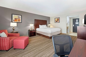 Standard Room, 1 King Bed, Non Smoking, Refrigerator & Microwave