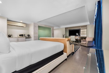 Suite, 1 King Bed (Living Area)