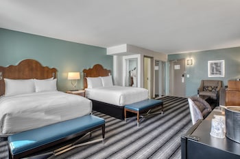Premium Suite, 2 Double Beds, Non Smoking, Refrigerator (with Sofabed)