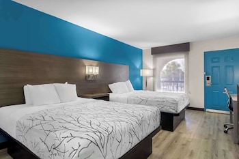 Standard Room, 2 Queen Beds, Non Smoking, Refrigerator & Microwave (Shower Only)