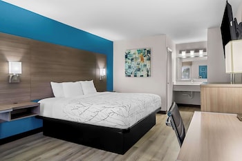 Standard Room, 1 King Bed, Non Smoking, Refrigerator & Microwave (Shower Only)