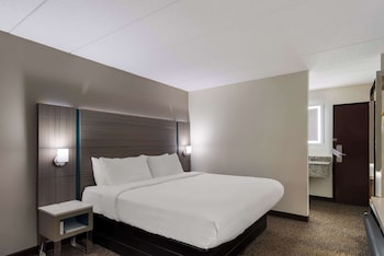 Standard Room, 1 King Bed, Non Smoking, Refrigerator & Microwave