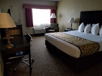 Standard Room, 1 King Bed, Non Smoking, Refrigerator & Microwave