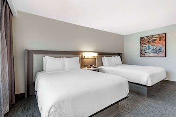 Standard Room, 2 Queen Beds, Non Smoking, Refrigerator & Microwave