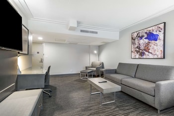 Suite, 1 King Bed, Non Smoking, Refrigerator & Microwave (with Sofabed)