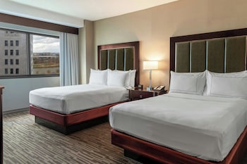Room, 2 Double Beds, River View