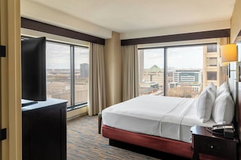 Room, 1 King Bed with Sofa bed, River View (Corner)