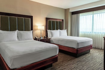 Standard Room, 2 Double Beds, City View