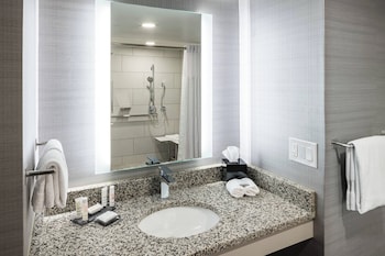Room, 1 King Bed with Sofa bed (Mobility Accessible, Roll-In Shower)