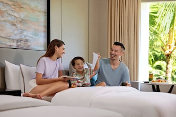 Premium Room, 2 Double Beds, Balcony